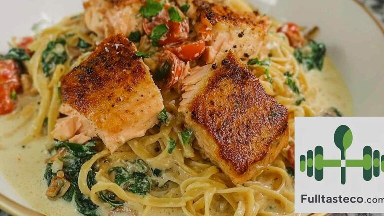 Low Calorie Salmon Pasta