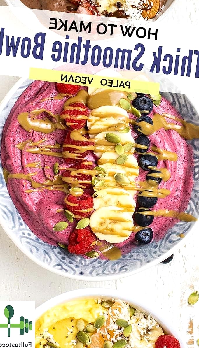 Low Calorie Smoothie Bowl