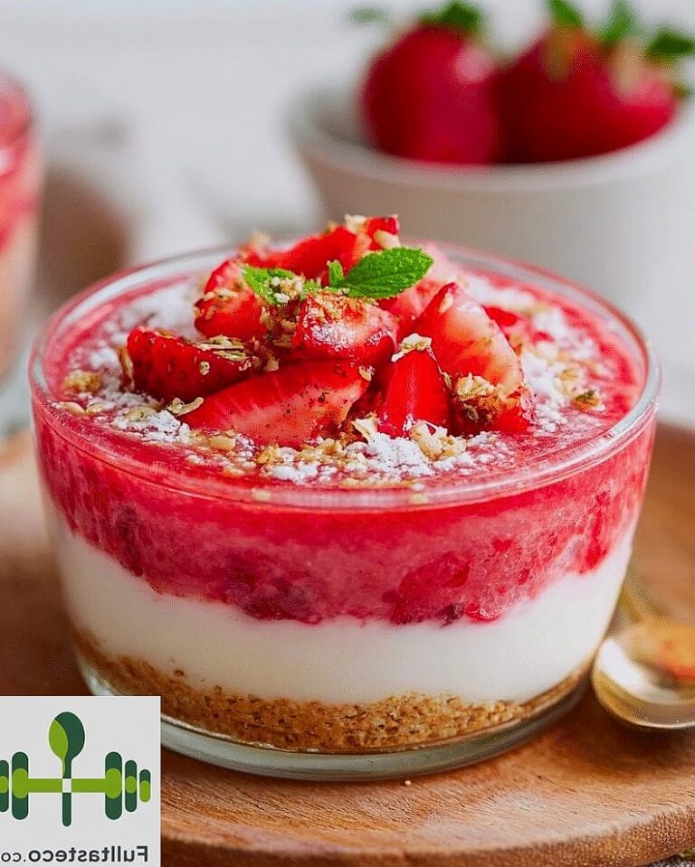 Strawberry Cheesecake Overnight Oats