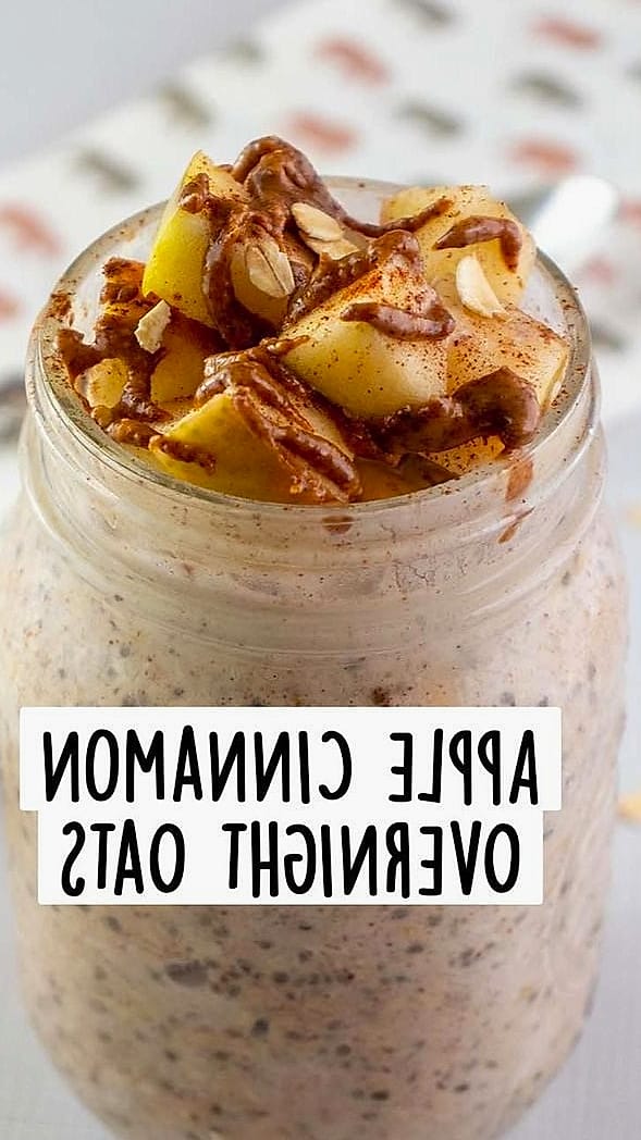 Apple Cinnamon Overnight Oats
