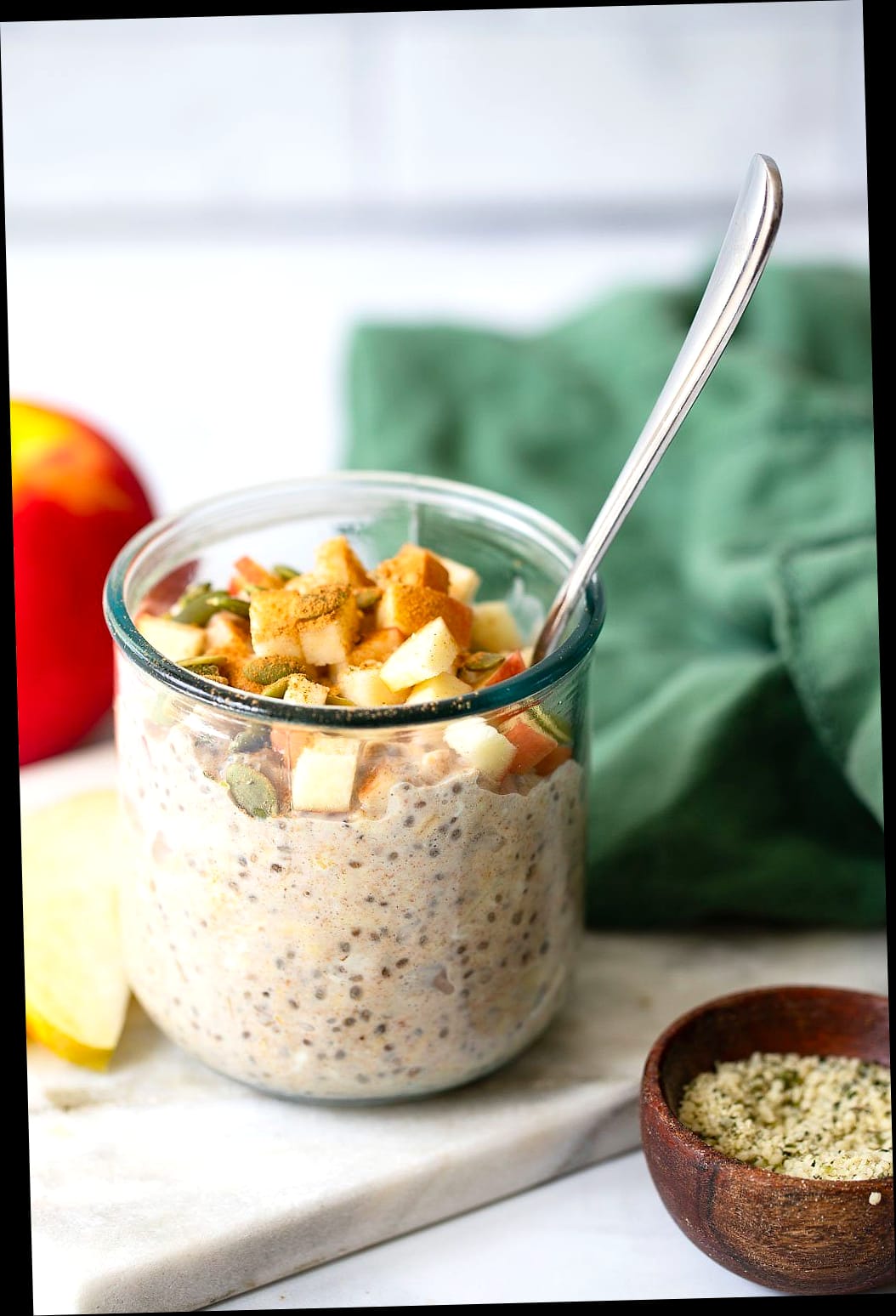 25 Overnight Oats For Weight Loss 5 Apple Cinnamon Overnight Oats