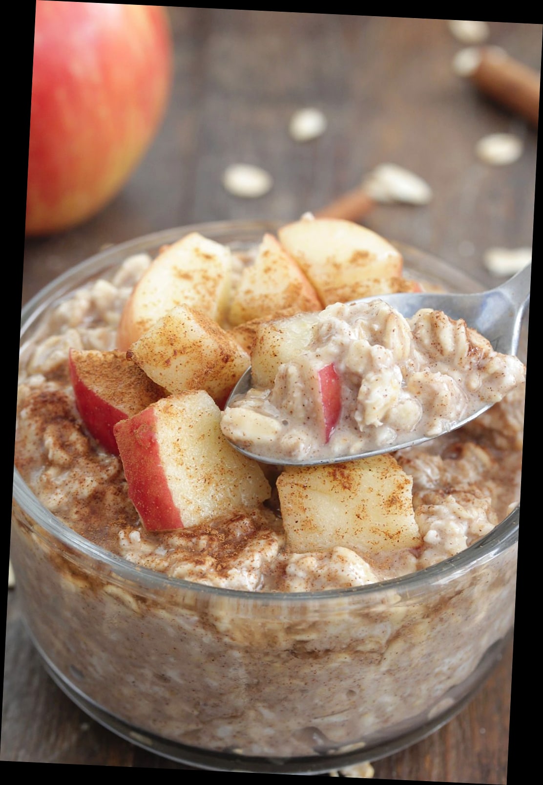Apple Cinnamon Overnight Oats