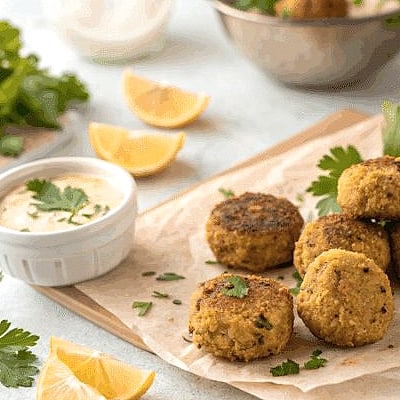 30 Calorie Deficit Meals That Are Full Of Flavor (Not Sad!) 20 Baked Falafel With Tahini Sauce