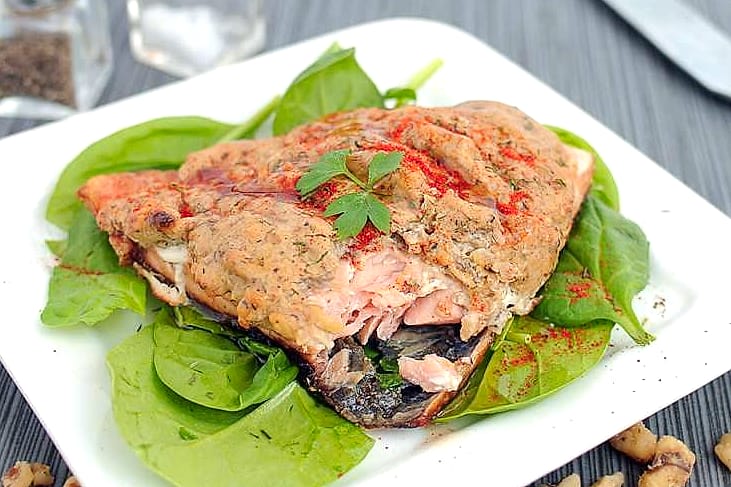 Baked Salmon and Egg Muffins