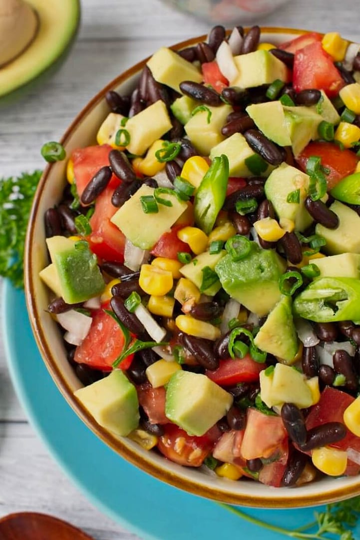 21 Low Cholesterol Recipes That Are Big On Flavor & Heart-Smart 8 Black Bean and Corn Tacos