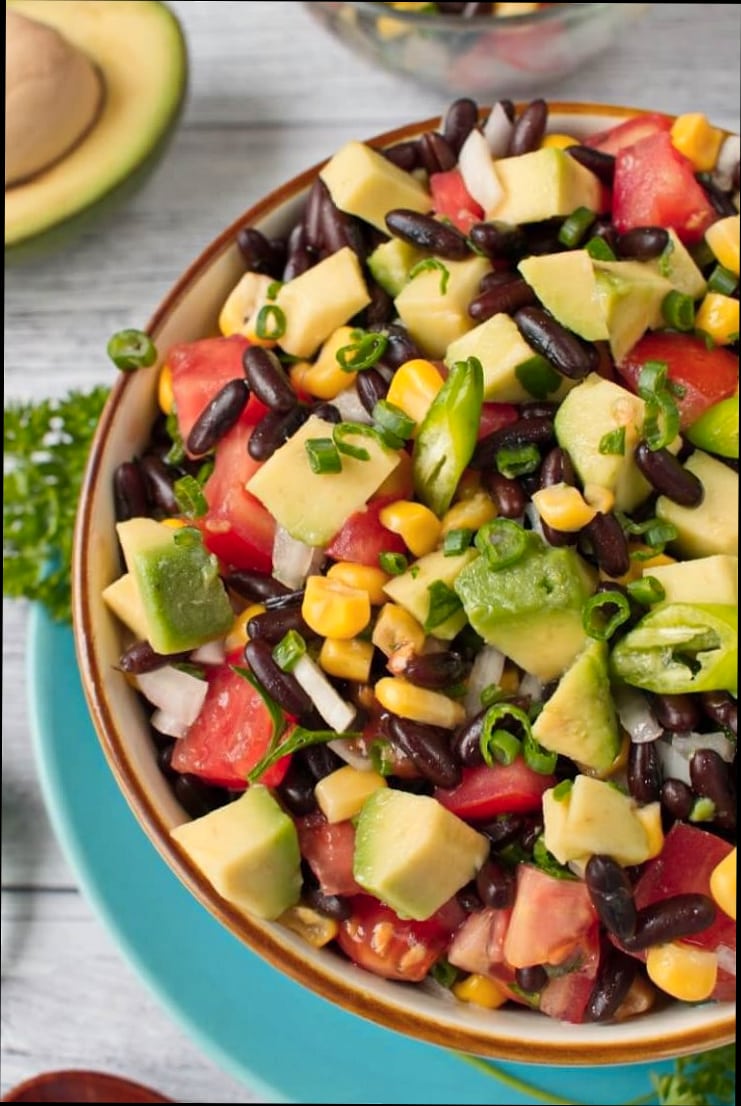Black Bean Tacos with Mango Salsa