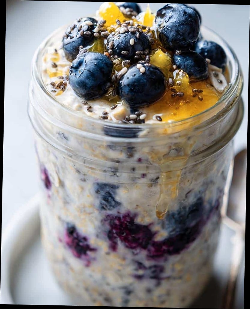 Blueberry Lemon Overnight Oats