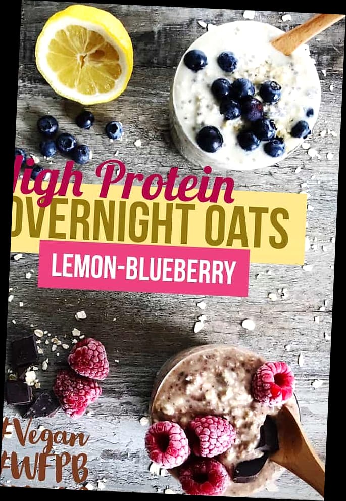 15 High-Protein Overnight Oats 12 Blueberry Lemon Ricotta Protein Overnight Oats