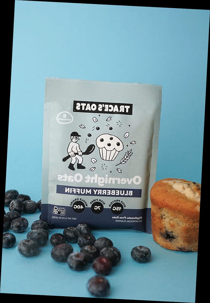 30 Overnight Oats Flavors (One For Every Day) 4 Blueberry Muffin Overnight Oats