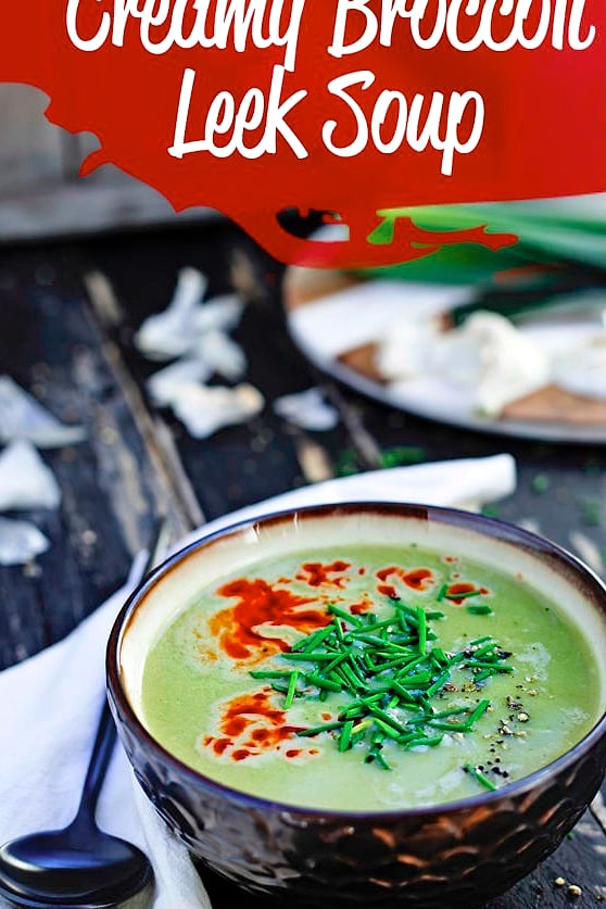 15 Low-Calorie Soups Under 300 Calories (Cozy & Filling) 13 Broccoli and Leek Soup