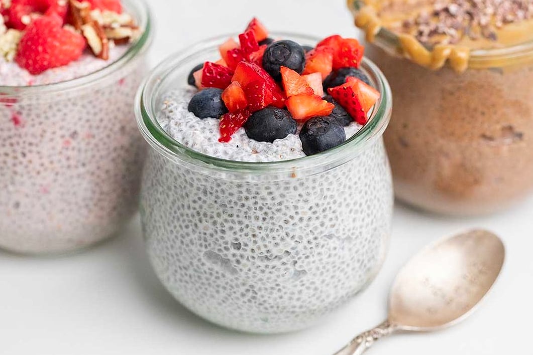 Chia Seed Pudding With Protein Powder