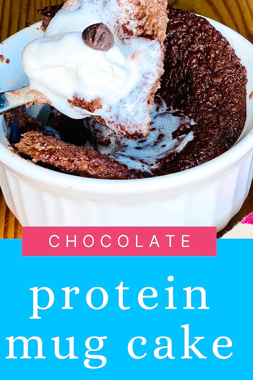 21 High Protein Low Sugar Desserts That Taste Good 6 Chocolate Protein Mug Cake