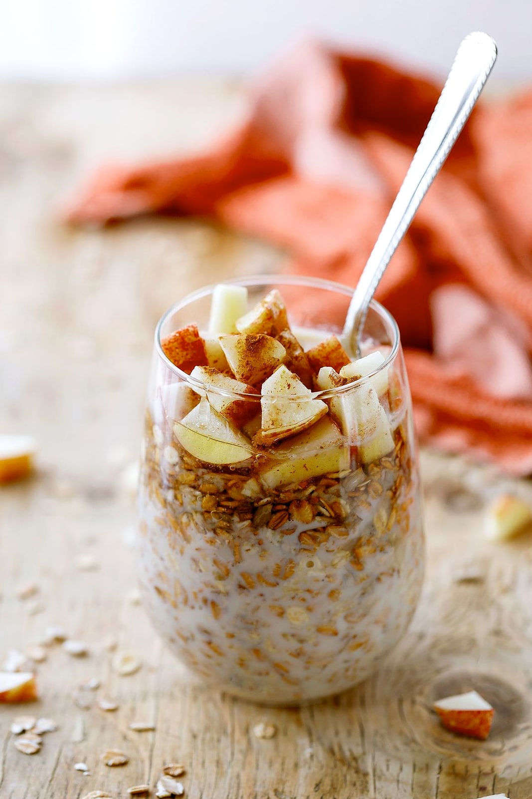 30 Overnight Oats Flavors (One For Every Day) 7 Cinnamon Apple Pie Overnight Oats