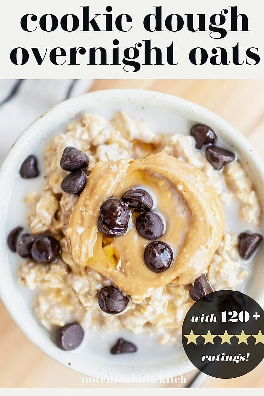 15 High-Protein Overnight Oats 13 Cookie Dough Protein Overnight Oats