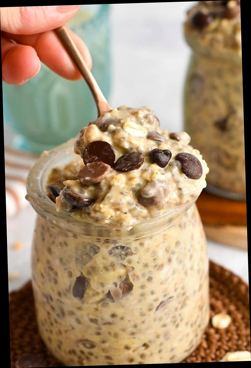 30 Overnight Oats Flavors (One For Every Day) 13 Cookie Dough Overnight Oats