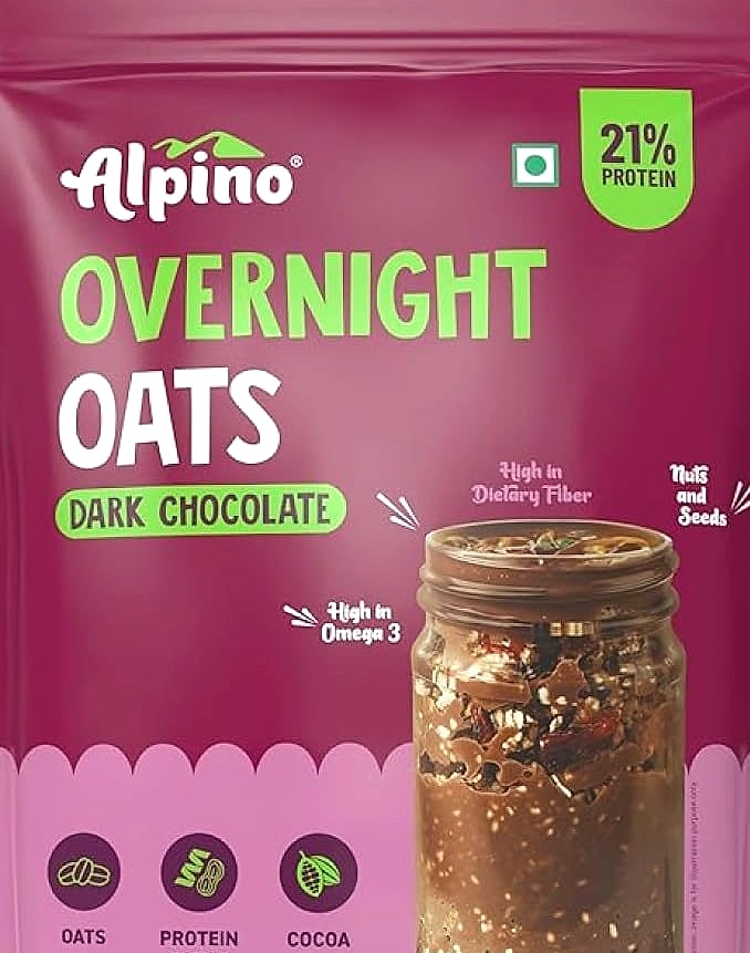 15 High-Protein Overnight Oats 15 Dark Chocolate Cherry Recovery Overnight Oats