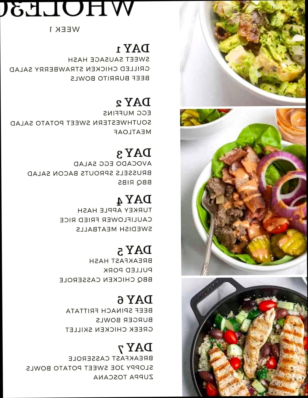 7-Day Whole30 Diet Plan (No-Nonsense Real Food You'll Want To Keep Eating) 2 Day 2