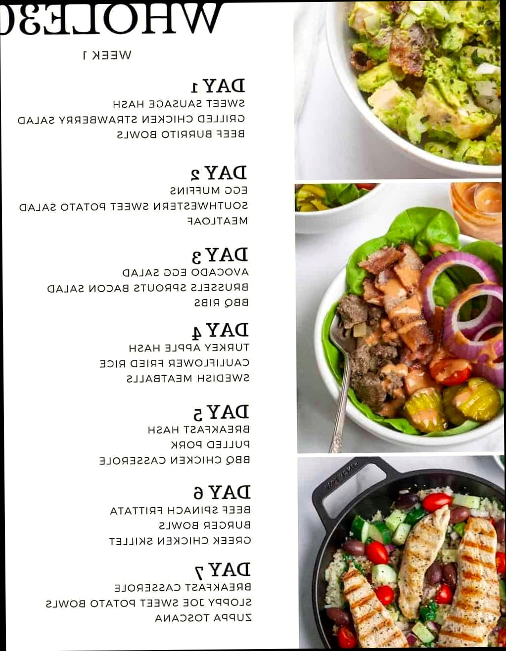7-Day Whole30 Diet Plan (No-Nonsense Real Food You'll Want To Keep Eating) 6 Day 6