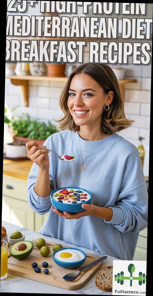 7-Day High-Protein Mediterranean Diet Plan To Burn Visceral Fat