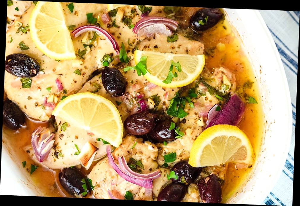 10 Mediterranean Diet Dinner Recipes To Try This Week 2 Greek Chicken Souvlaki with Tzatziki