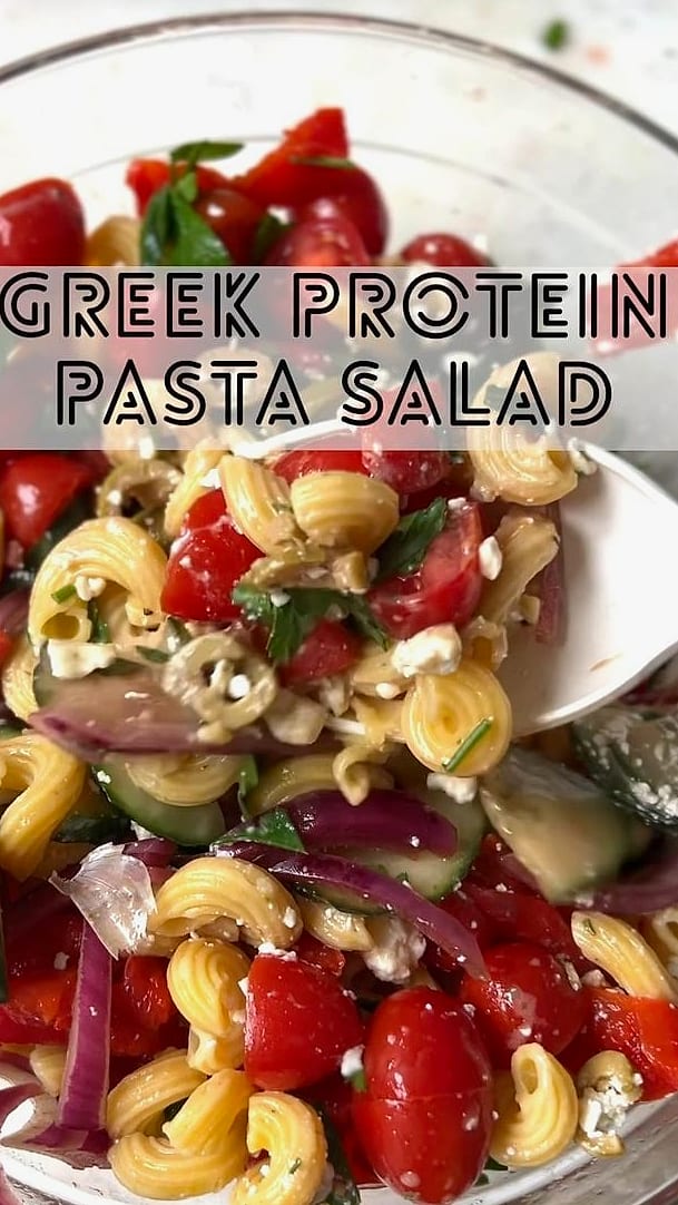 30 High-Protein, Low-Calorie Recipes To Stay On Track Without Boring Meals 17 Greek Protein Salad