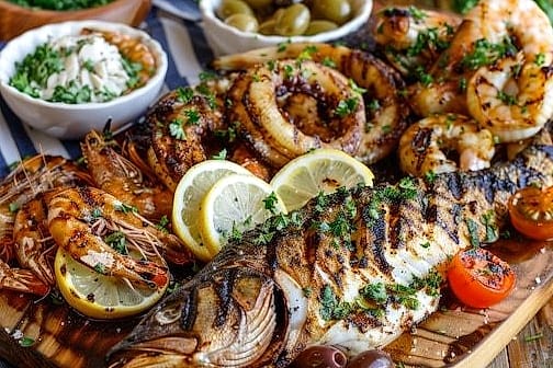 10 Mediterranean Diet Dinner Recipes To Try This Week 5 Grilled Sea Bass with Herb Gremolata