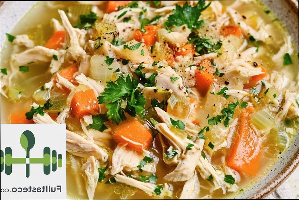 High Protein Chicken Soup