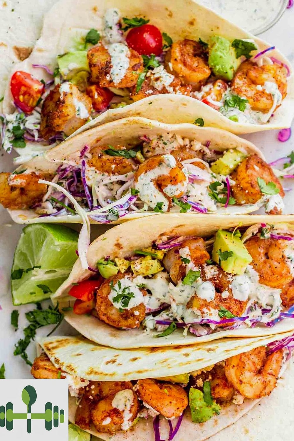 High Protein Shrimp Tacos