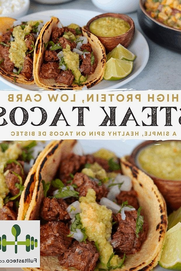 High Protein Steak Tacos