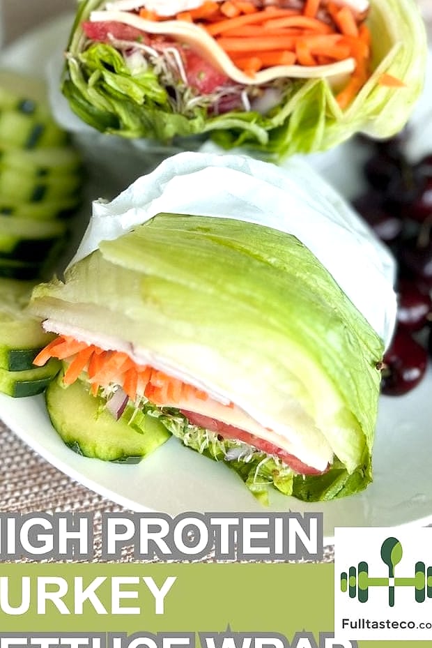 High Protein Turkey Wrap 7 High Protein Turkey Wrap