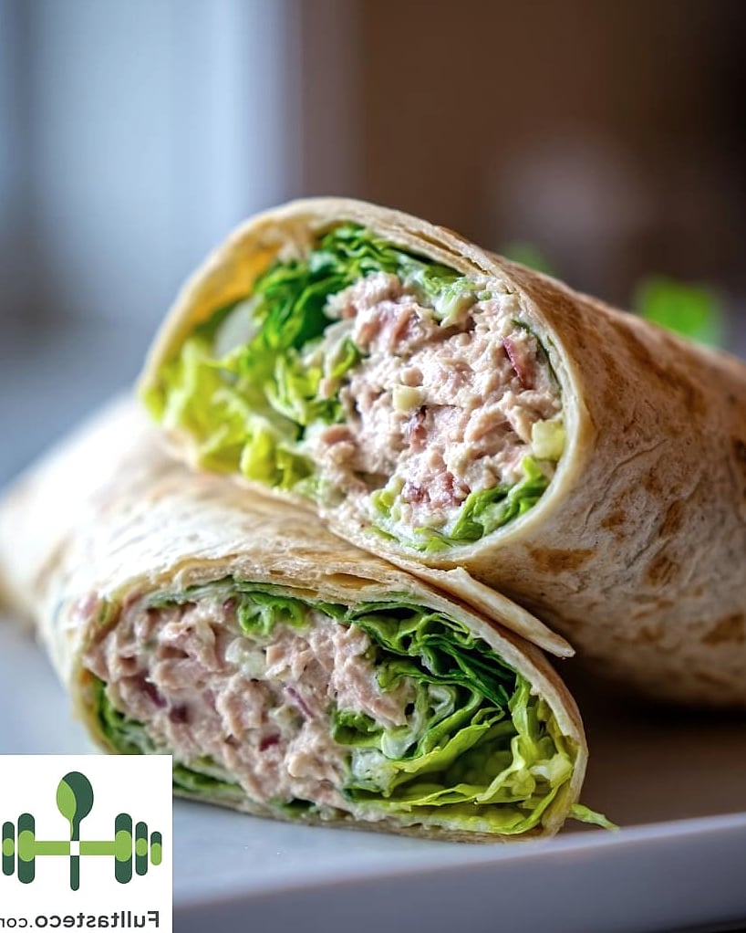High Protein Tuna Wrap