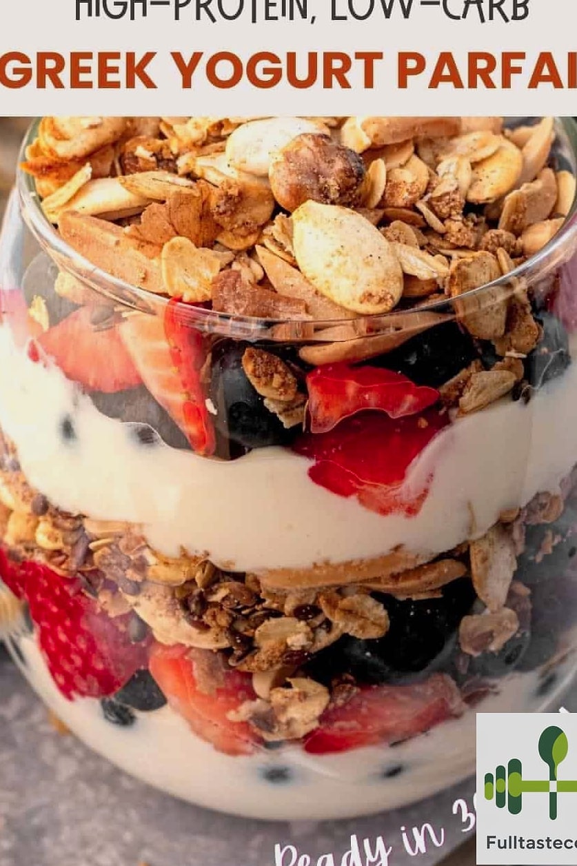 High Protein Greek Yogurt Bark