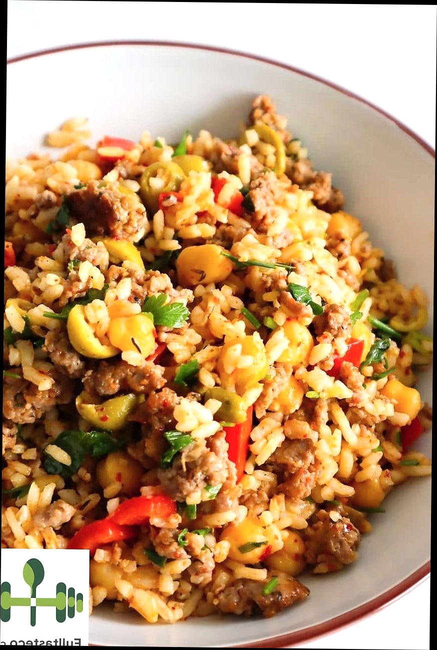 High Protein Turkey Rice