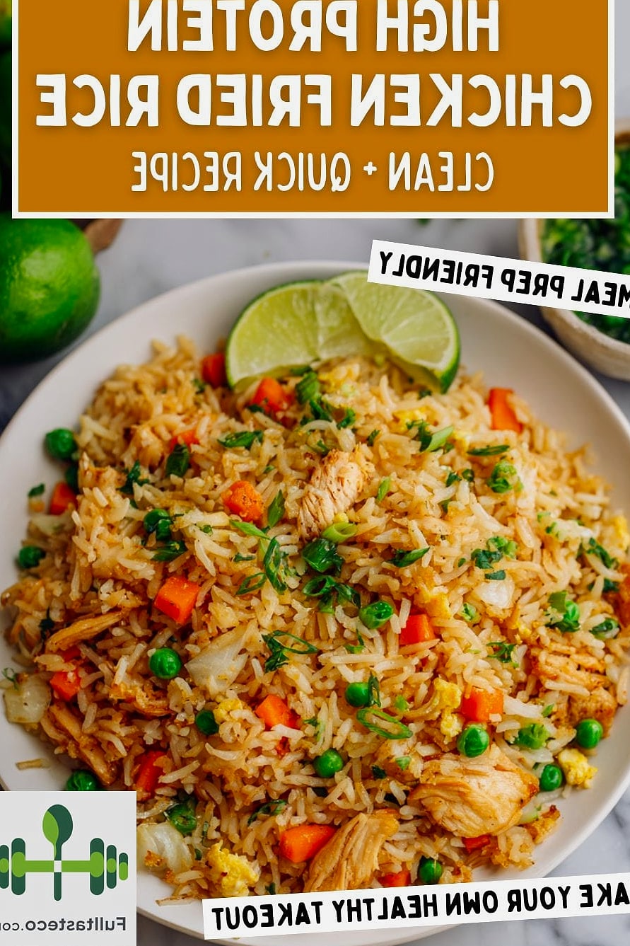 High Protein Chicken Rice