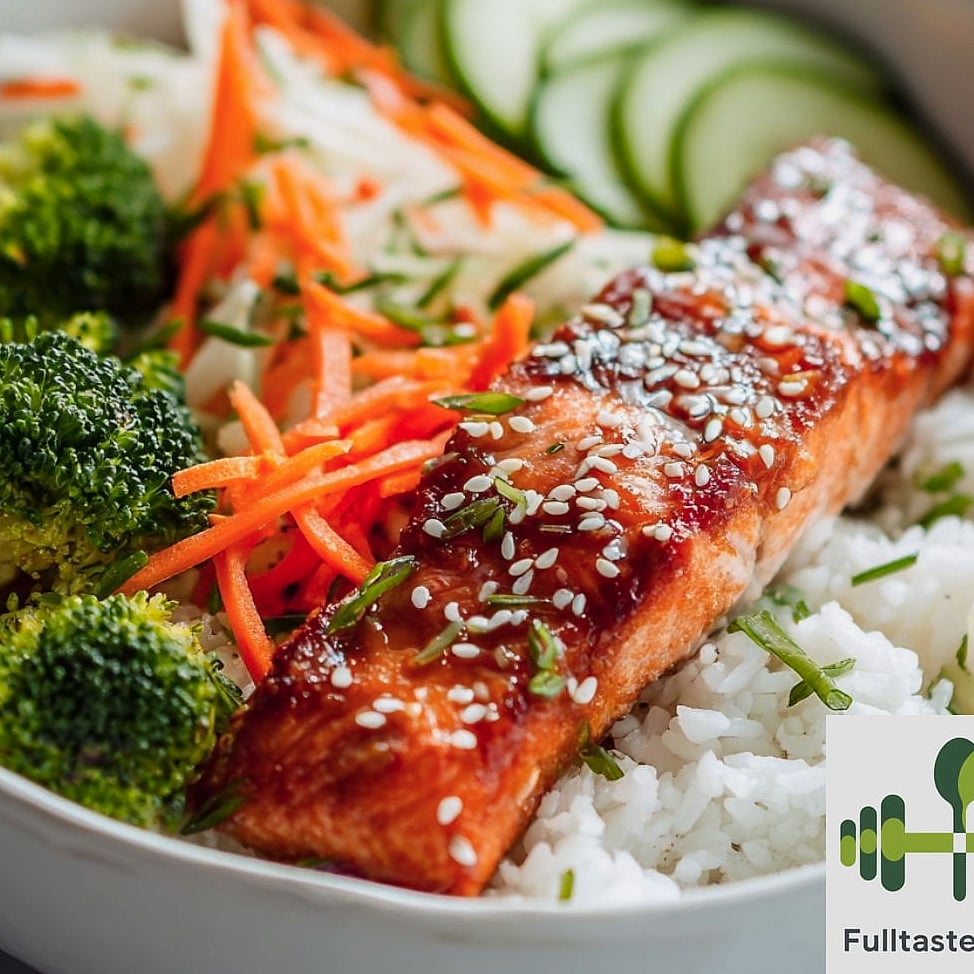 High Protein Salmon Rice