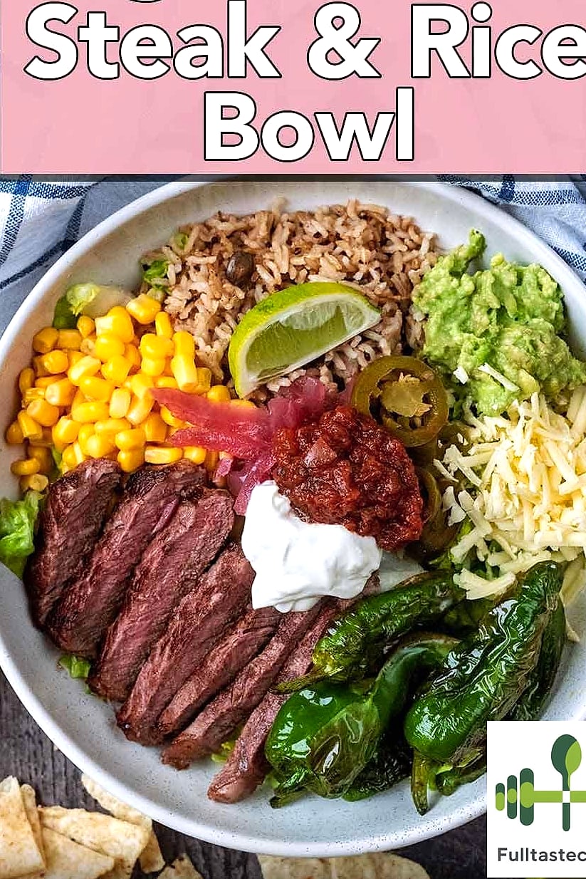 High Protein Steak Rice