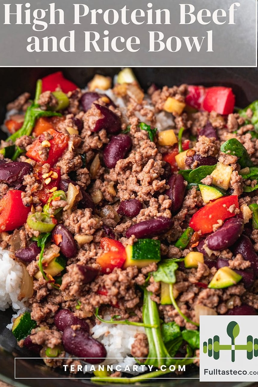 High Protein Beef Rice