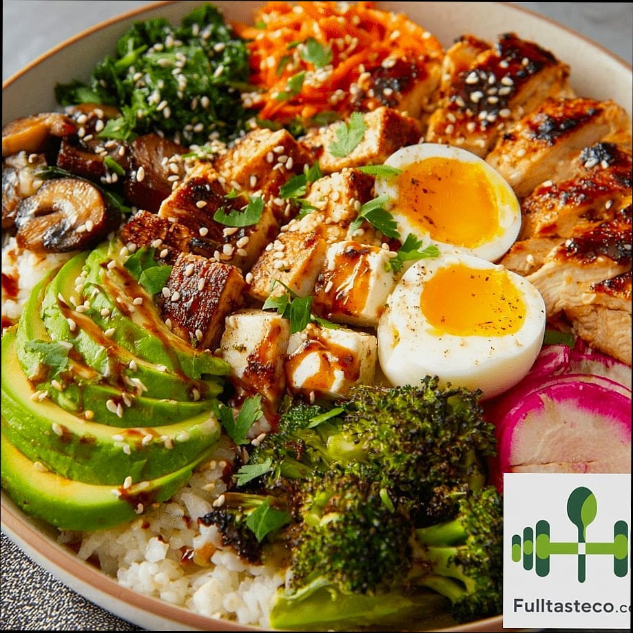 High Protein Rice Bowl 7 High Protein Rice Bowl