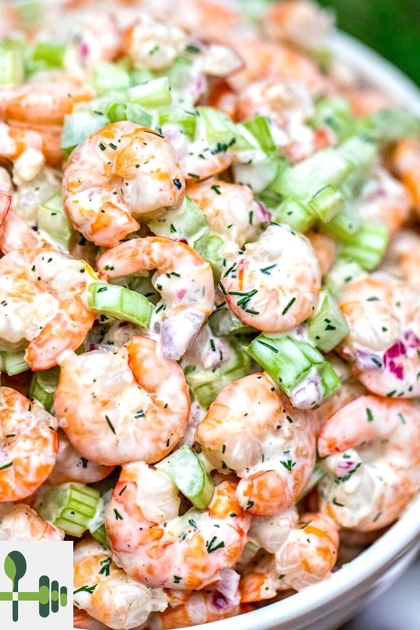 High Protein Shrimp Salad