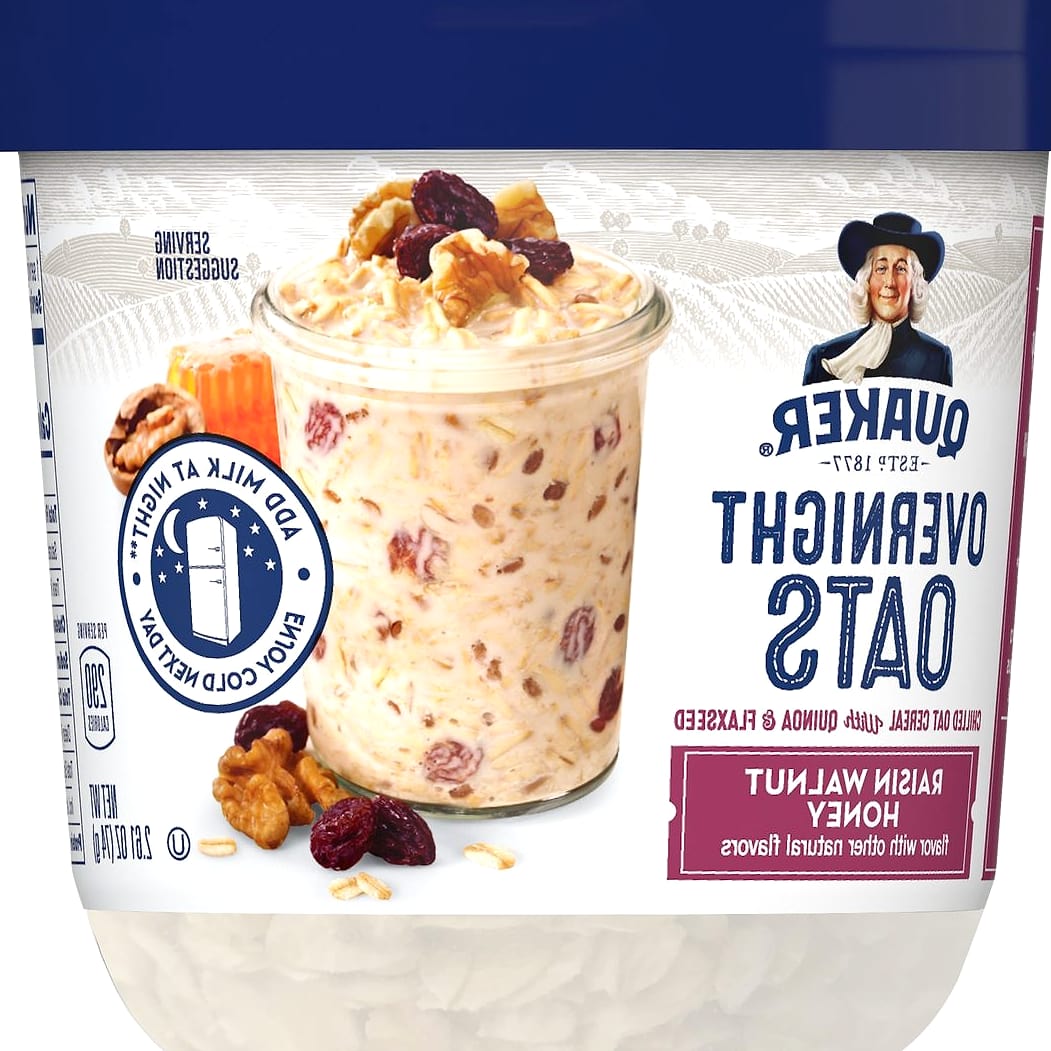 30 Overnight Oats Flavors (One For Every Day) 17 Honey Walnut Overnight Oats
