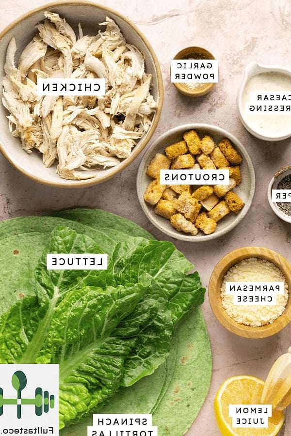 High Protein Chicken Wrap 3 Ingredients You'll Need