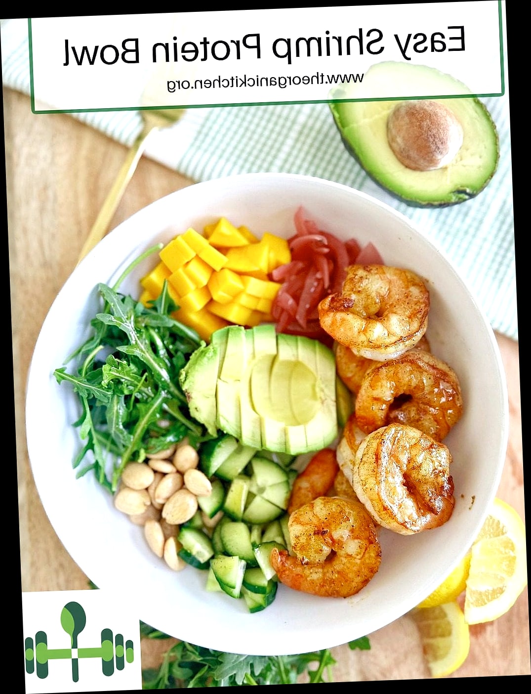 High Protein Shrimp Bowl 3 Ingredients You'll Need
