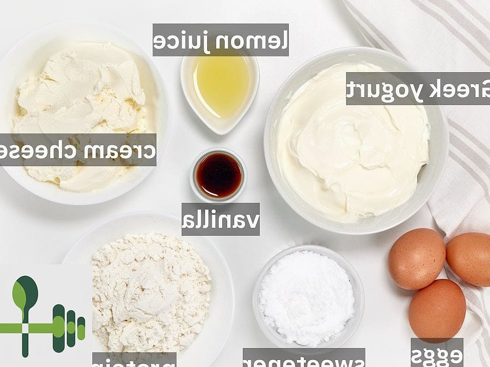 High Protein Protein Cheesecake 3 Ingredients You'll Need