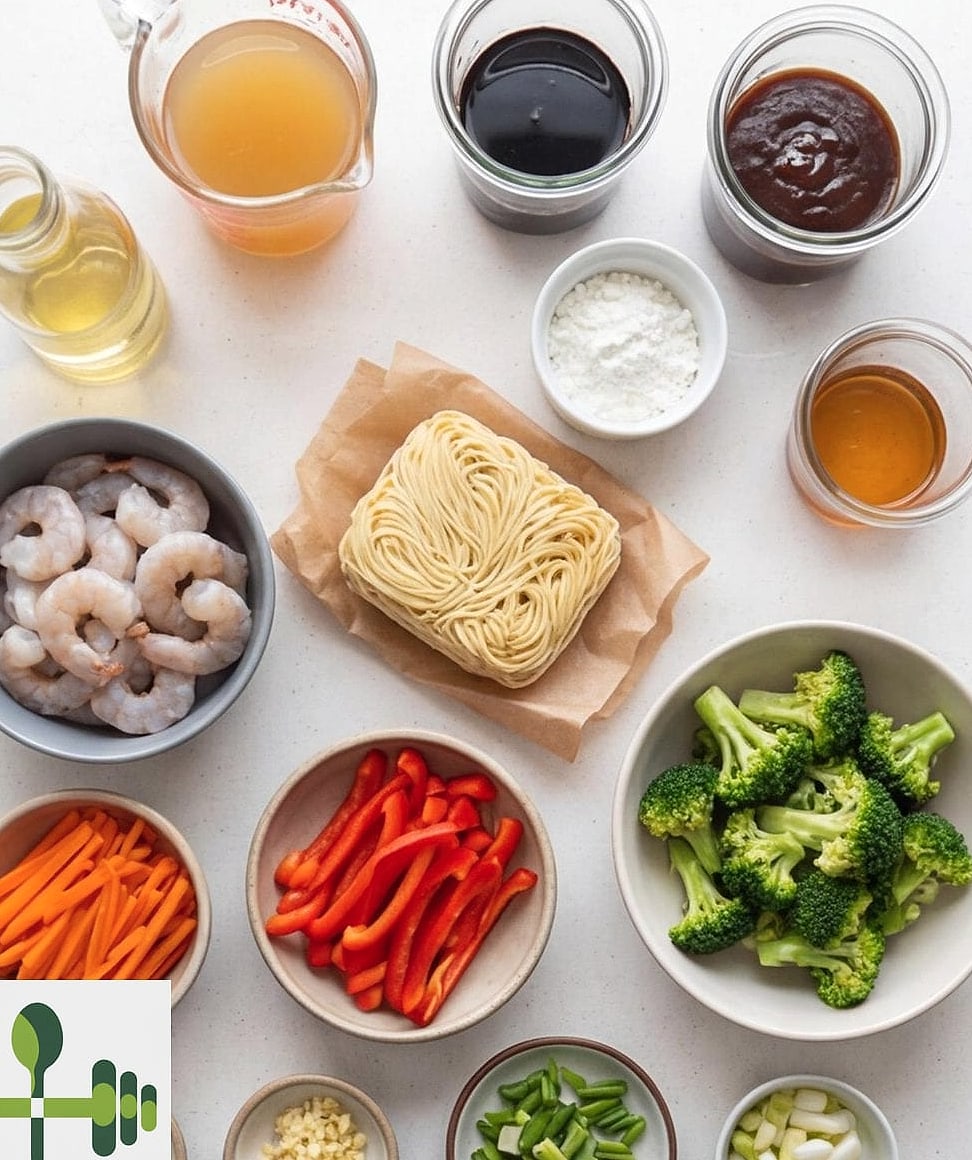 High Protein Shrimp Noodles 3 Ingredients You'll Need