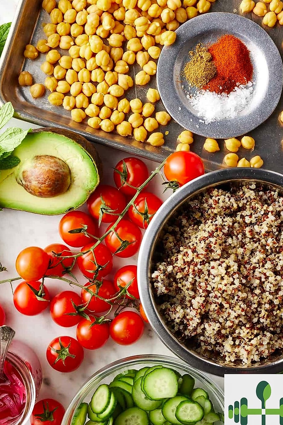 High Protein Quinoa Bowl 3 Ingredients You'll Need