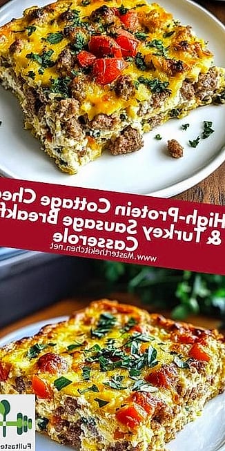 High Protein Turkey Casserole 3 Ingredients You'll Need