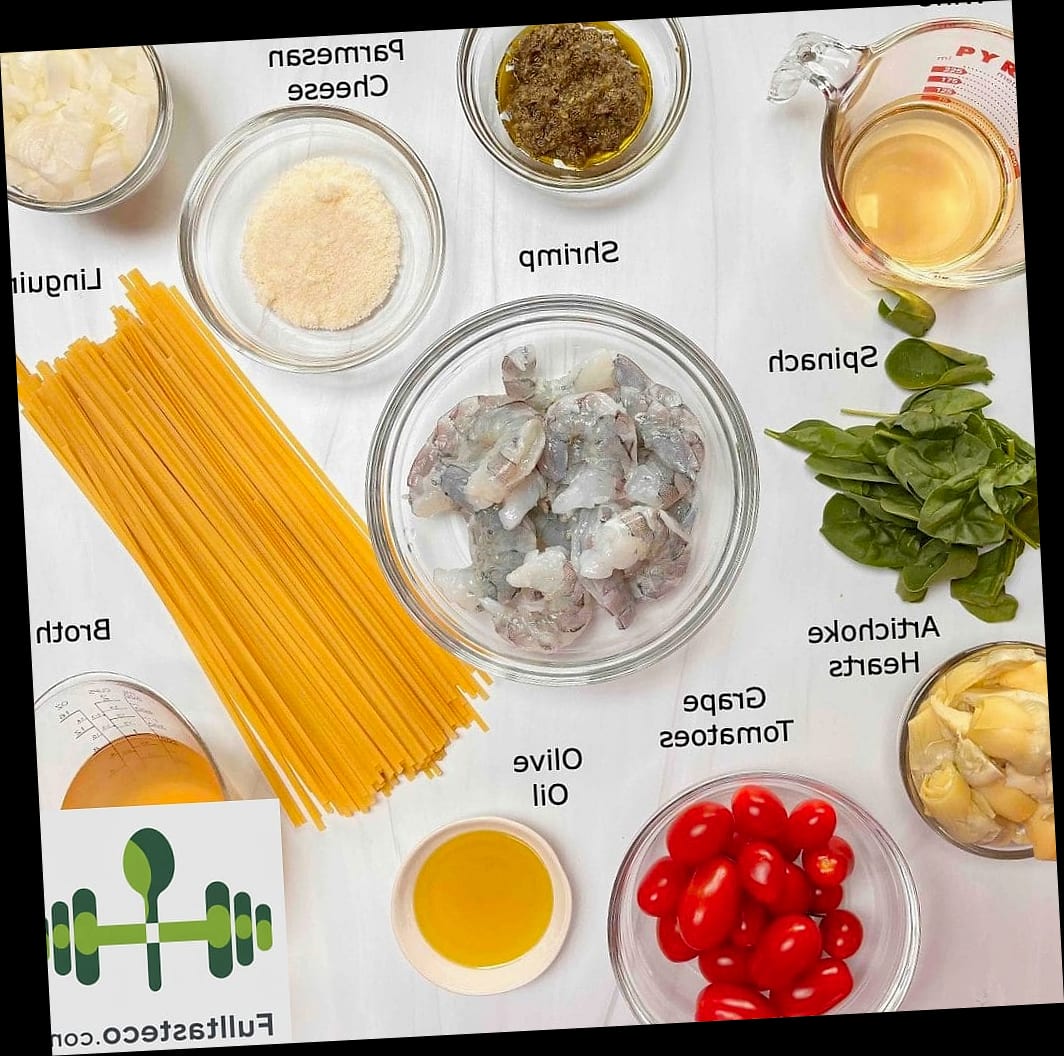 Mediterranean Shrimp Pasta 3 Ingredients You'll Need