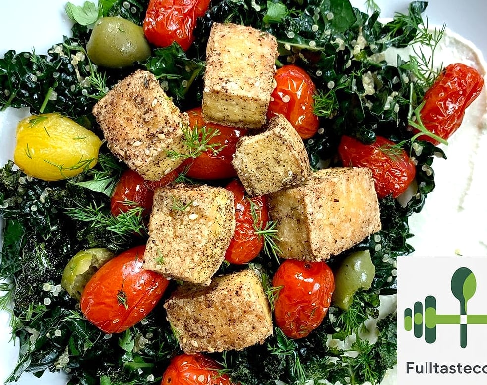 Mediterranean Tofu Salad 3 Ingredients You'll Need