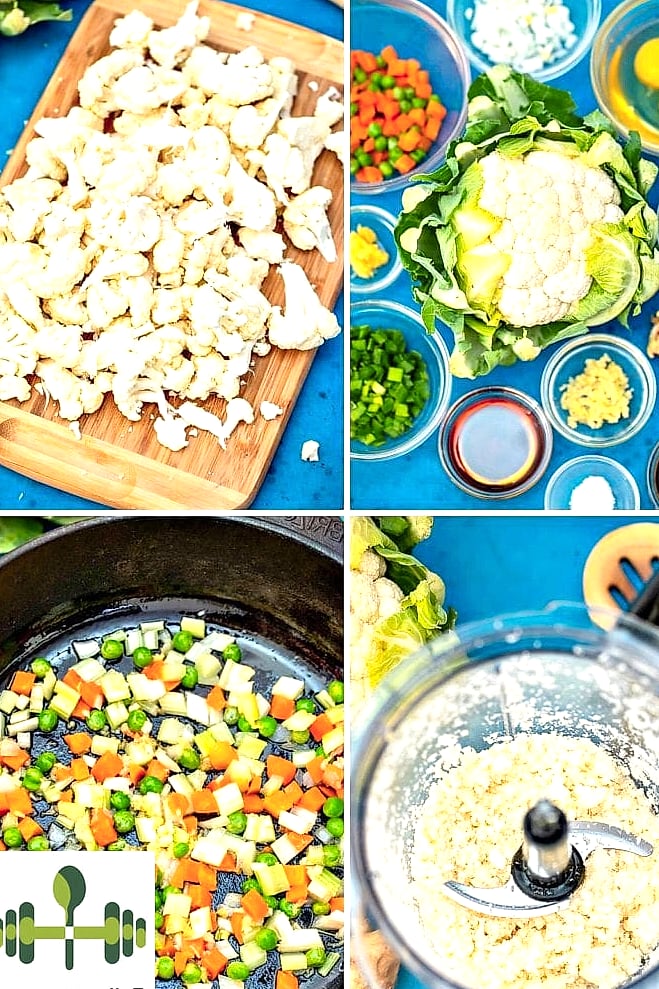 Low Carb Cauliflower Rice 3 Ingredients You'll Need