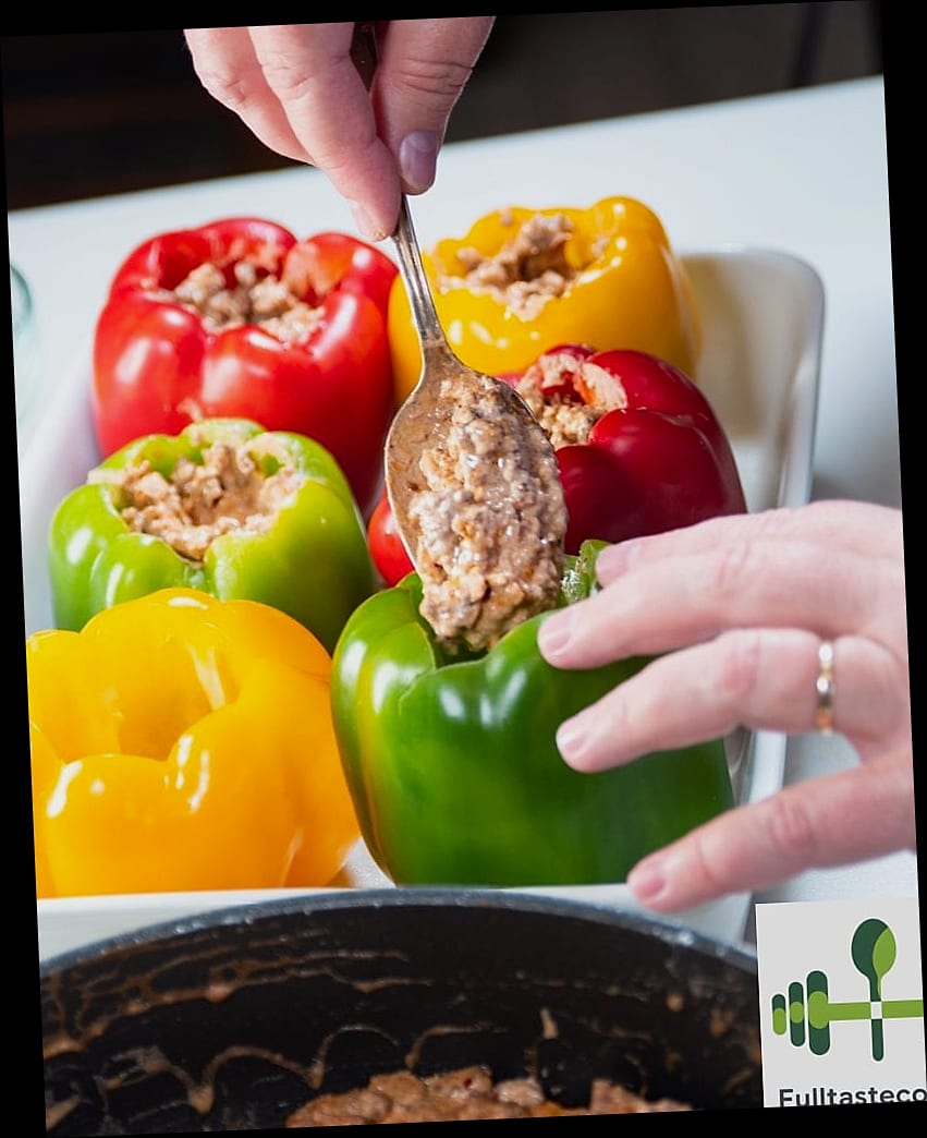 Low Carb Stuffed Peppers 3 Ingredients You'll Need